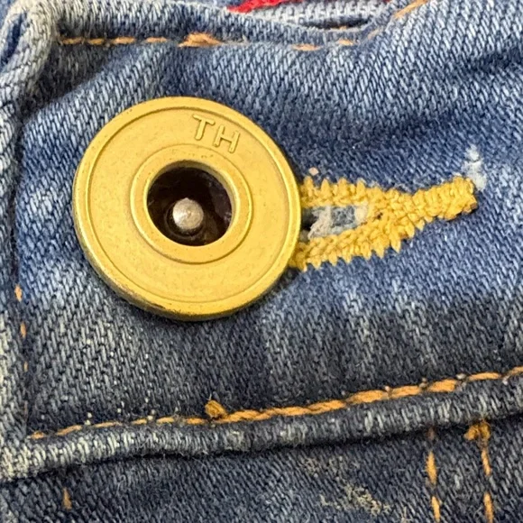 Tommy Hilfiger Classic Blue Straight Jeans, size 8 - Picture 4 of 12